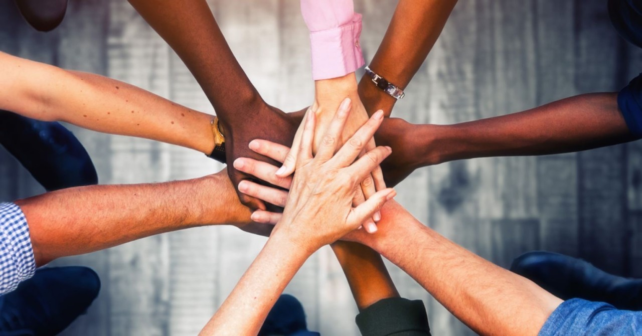 Professional handshake background